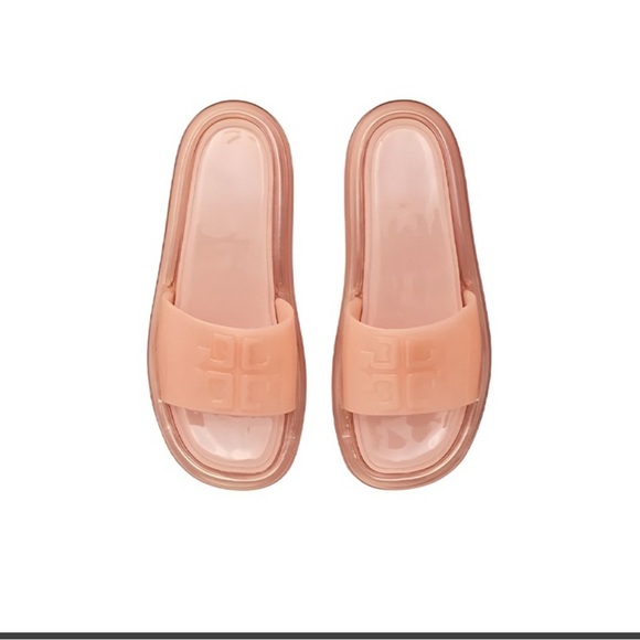 Tory Burch Bubble Jelly Slides- Pink Salt size 7 - Picture 4 of 5